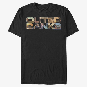 Queens Netflix Outer Banks - OBX Photo Logo Unisex T-Shirt Black