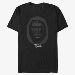 Queens Netflix Squid Game - Front Man Geometric Unisex T-Shirt Black