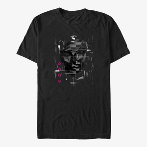 Queens Netflix Squid Game - Front Man Glitch Unisex T-Shirt Black
