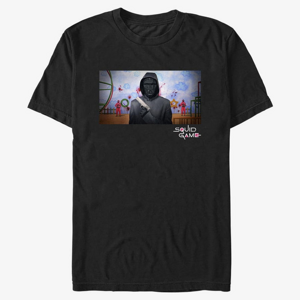 Queens Netflix Squid Game - Frontman Screenshot Unisex T-Shirt Black