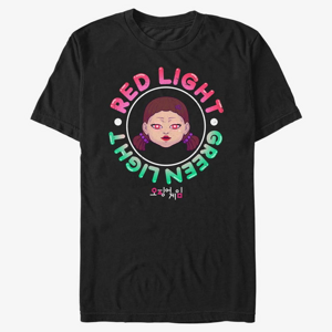 Queens Netflix Squid Game - RedGreen Stamp Unisex T-Shirt Black