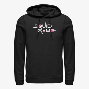 Queens Netflix Squid Game - Squid Game Logo Unisex Hoodie Black