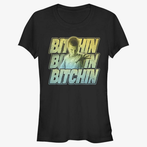 Queens Netflix Stranger Things - Bitchin Eleven Women's T-Shirt Black