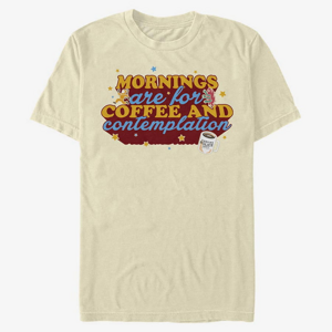 Queens Netflix Stranger Things - Coffee Contemplations Unisex T-Shirt Natural
