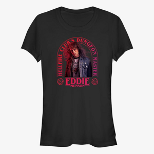 Queens Netflix Stranger Things - Dungeon Master Eddie Women's T-Shirt Black
