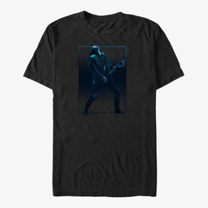 Queens Netflix Stranger Things - Eddie Guitar Solo Unisex T-Shirt Black