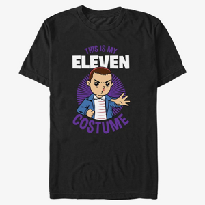 Queens Netflix Stranger Things - Eleven Costume Unisex T-Shirt Black