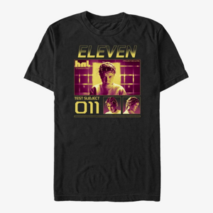 Queens Netflix Stranger Things - Eleven Streetwear Unisex T-Shirt Black