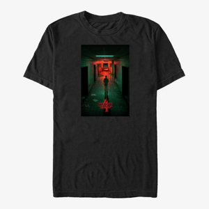 Queens Netflix Stranger Things - Lab Poster Unisex T-Shirt Black