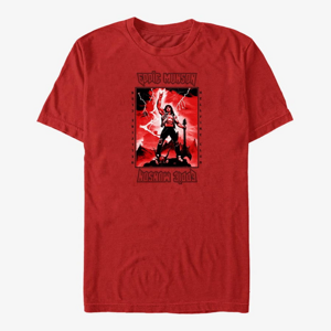 Queens Netflix Stranger Things - Power Of Eddie Unisex T-Shirt Red
