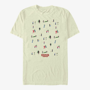 Queens Netflix Stranger Things - Stranger Things Tree Sweater Men's T-Shirt Natural