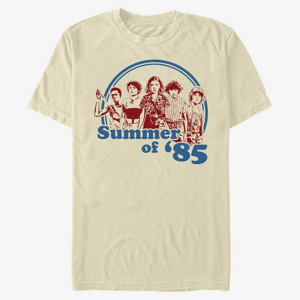 Queens Netflix Stranger Things - Summer of 85 Unisex T-Shirt Natural