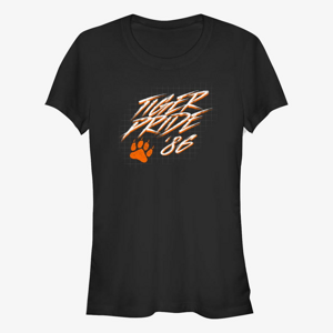 Queens Netflix Stranger Things - Tiger Pride Women's T-Shirt Black