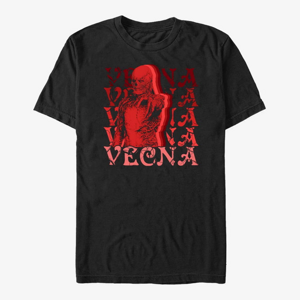 Queens Netflix Stranger Things - Vecna Stack Unisex T-Shirt Black