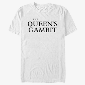 Queens Netflix The Queen's Gambit - Queens Logo Unisex T-Shirt White