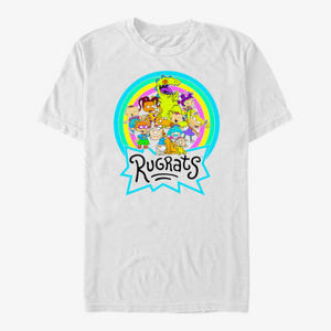 Queens Nickelodeon Rugrats - Rainbow Rug Group Unisex T-Shirt White
