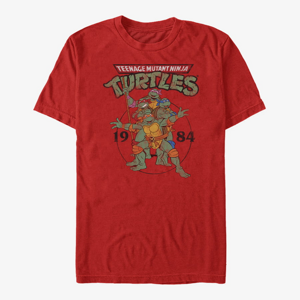Queens Nickelodeon Teenage Mutant Ninja Turtles - Group Elite Unisex T-Shirt Red