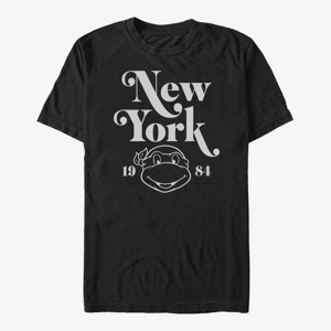 Queens Nickelodeon Teenage Mutant Ninja Turtles - NEW YORK Unisex T-Shirt Black