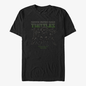 Queens Nickelodeon Teenage Mutant Ninja Turtles - Shell Bleach Unisex T-Shirt Black