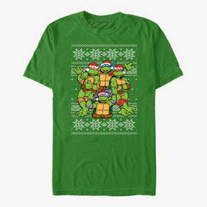 Queens Nickelodeon Teenage Mutant Ninja Turtles - Ugly On Top Unisex T-Shirt Kelly Green