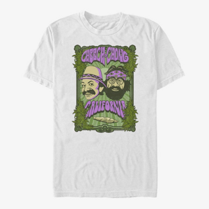 Queens Paramount Cheech and Chong - Purp Psychedelics Unisex T-Shirt White