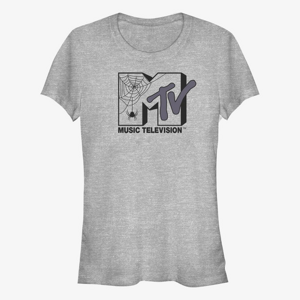 Queens Paramount MTV - Spider TV Women's T-Shirt Heather Grey