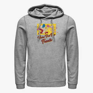 Queens Paramount The Ren & Stimpy Show - Here For Candy Unisex Hoodie Heather Grey