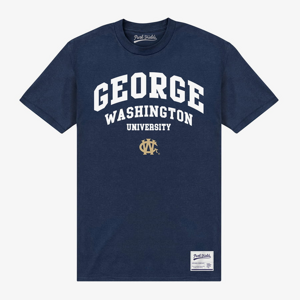 Queens Park Agencies - George Washington University Script Unisex T-Shirt Navy