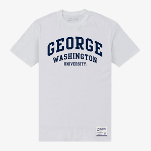 Queens Park Agencies - George Washington University Script Unisex T-Shirt White