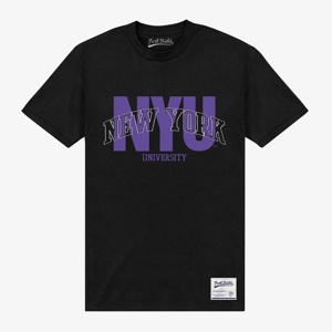 Queens Park Agencies - New York University Script Unisex T-Shirt Black
