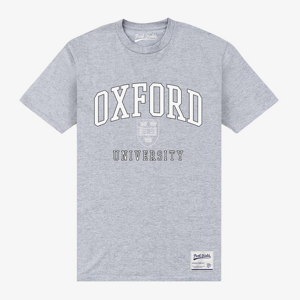 Queens Park Agencies - Oxford University Crest Unisex T-Shirt Sport Grey