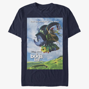 Queens Pixar A Bug's Life - Bugs Flying Poster Unisex T-Shirt Navy Blue