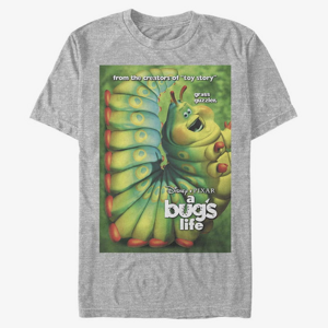 Queens Pixar A Bug's Life - Catepillar Poster Unisex T-Shirt Heather Grey