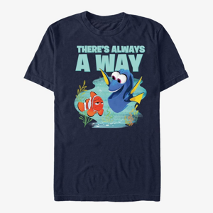 Queens Pixar Finding Dory - Always a Way Unisex T-Shirt Navy Blue