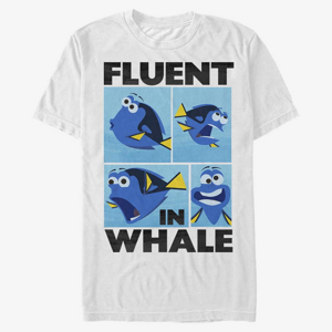 Queens Pixar Finding Dory - Whale Talk Unisex T-Shirt White