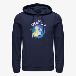Queens Pixar Inside Out - Great Day Unisex Hoodie Navy Blue