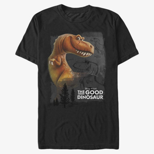 Queens Pixar The Good Dinosaur - Ramsey Unisex T-Shirt Black