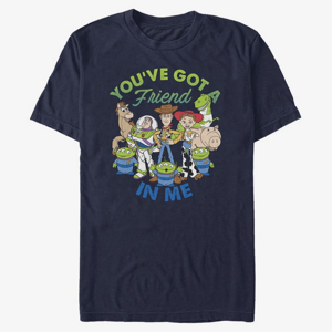 Queens Pixar Toy Story - Friendship Unisex T-Shirt Navy Blue
