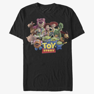 Queens Pixar Toy Story - Running Team Unisex T-Shirt Black