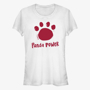 Queens Pixar Turning Red - Panda Power Women's T-Shirt White