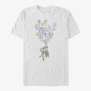 Queens Pixar Up - Love Is In The Air Unisex T-Shirt White
