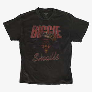 Queens Revival Tee - Biggie Smalls Unisex T-Shirt Black