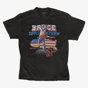 Queens Revival Tee - Born In The USA 85 Tour Unisex T-Shirt Black