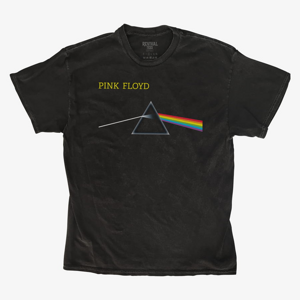 Queens Revival Tee - Pink Floyd Prism Logo Unisex T-Shirt Black