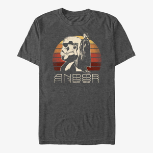 Queens Star Wars: Andor - TROOPER ANDOR SUNSET Unisex T-Shirt Dark Heather Grey