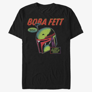 Queens Star Wars Book of Boba Fett - Rainboba Unisex T-Shirt Black
