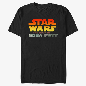 Queens Star Wars Book of Boba Fett - Star Wars Fett Logo Unisex T-Shirt Black