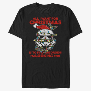 Queens Star Wars: Classic - Christmas Trooper Unisex T-Shirt Black