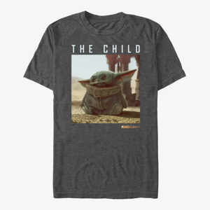 Queens Star Wars: Classic - Green Child Unisex T-Shirt Dark Heather Grey