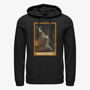 Queens Star Wars: Classic - Hang In There Unisex Hoodie Black